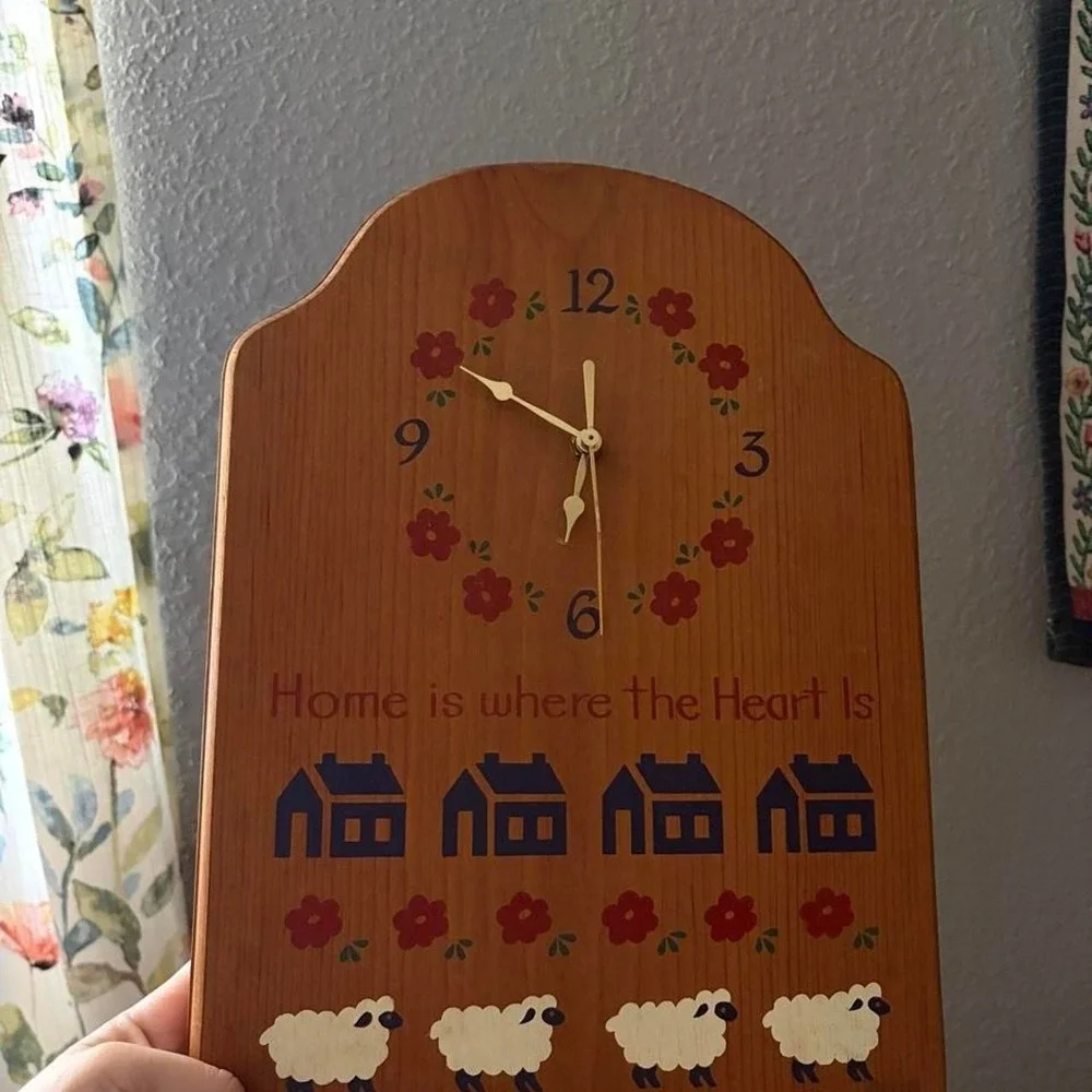 Cottage Core Clock